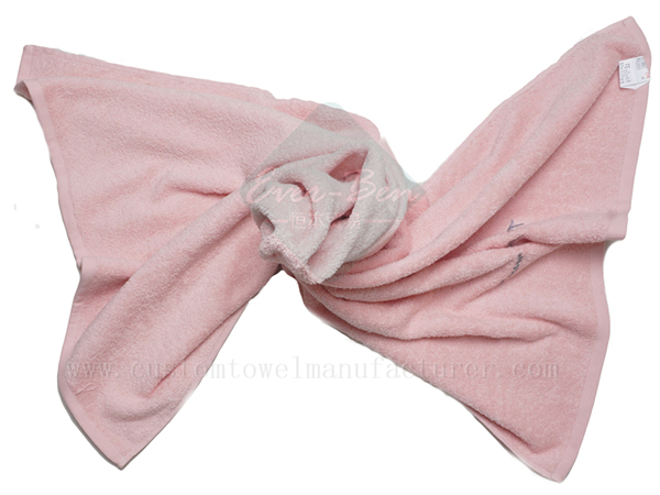 China EverBen Custom zero twist cotton face towels supplier